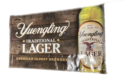 Yuengling Banner - Lager 3x5 Sign BANNER
