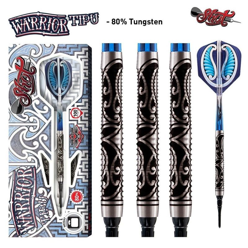 Warrior Tipu 1 Series Soft Tip Dart 20gm WTSF-120