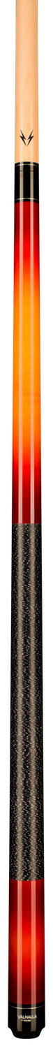 VA238 Valhalla CHERRY/YELLOW FADED STAIN / LINEN WRAP/ MAPLE CUE STICK
