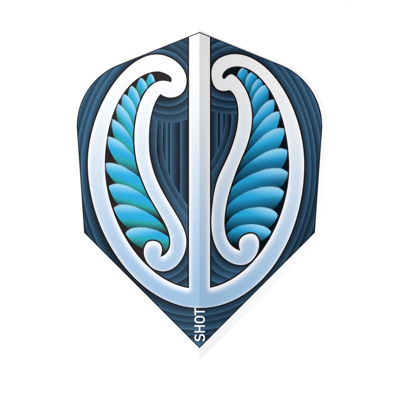 Warrior Dart Flight Set - Blue Small Standard SF6567