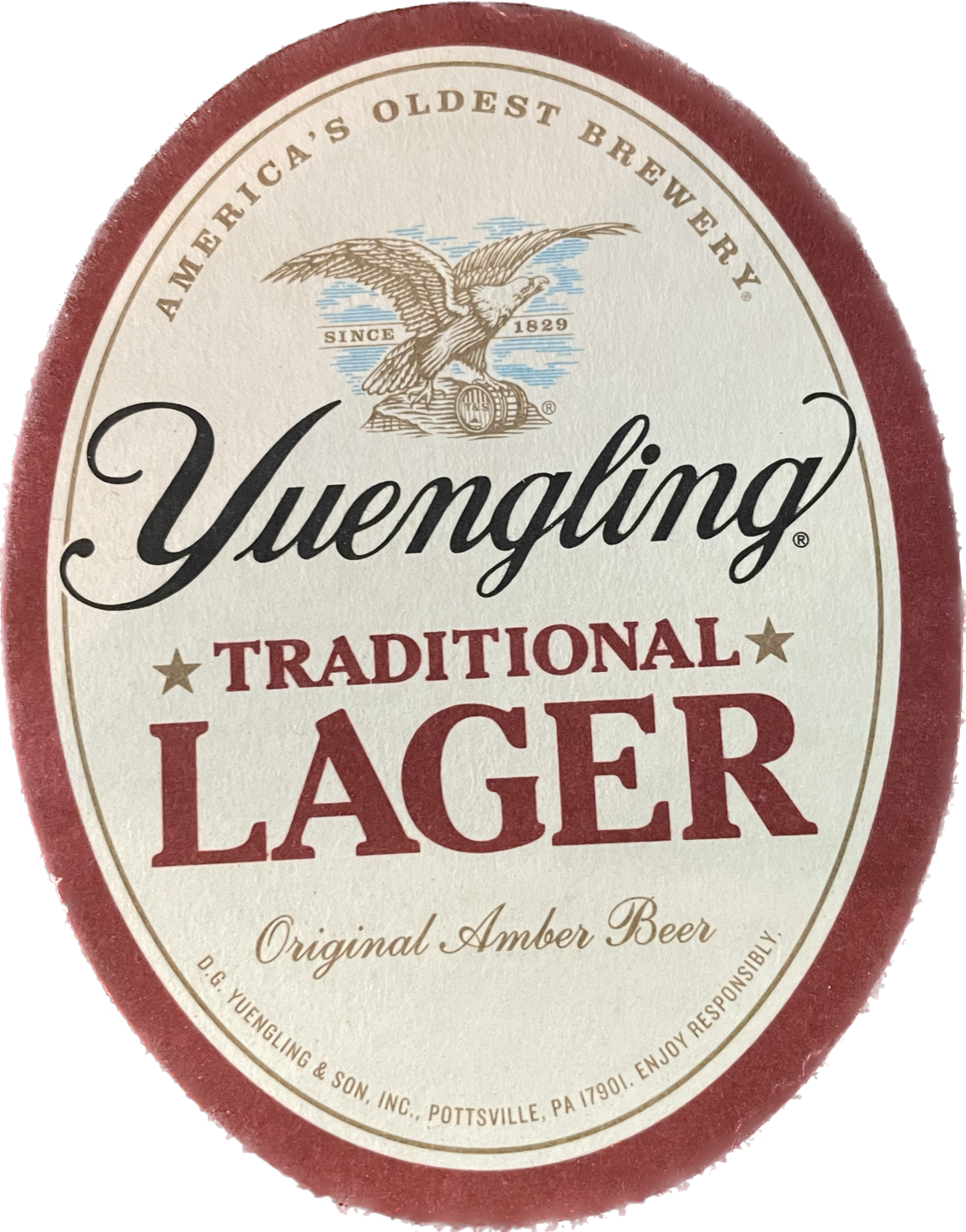 Yuengling Coaster Set 10 Pc - Lager