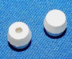 Pinball White Machine Rubber Post Caps ( each )