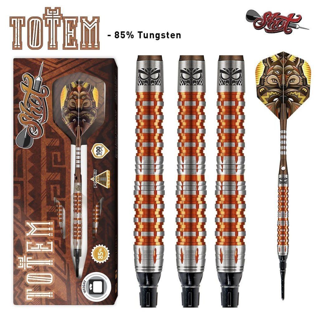 Totem 3 Series Soft Tip Dart Set Front Weighted 18gm