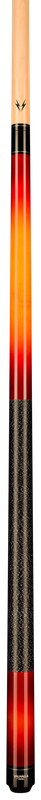 VA238 Valhalla CHERRY/YELLOW FADED STAIN / LINEN WRAP/ MAPLE CUE STICK