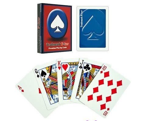 Trademark Poker Premium Playing Cards - Blue