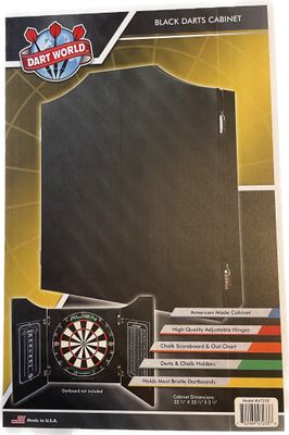 Wooden Dartboard Cabinet