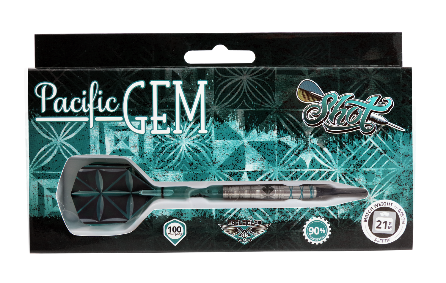 PACIFIC GEM 1 SERIES SOFT TIP DART SET 19 GM