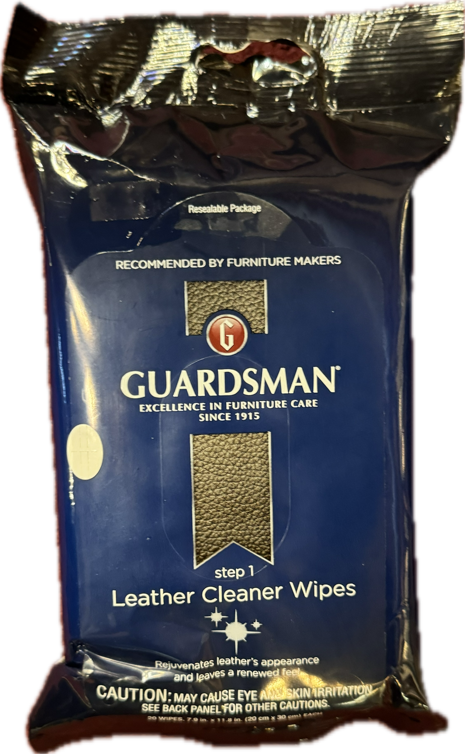 Guardsman Leather Cleaner Wipes