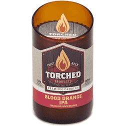 Torched Bomber Candle - Blood Orange IPA 11oz