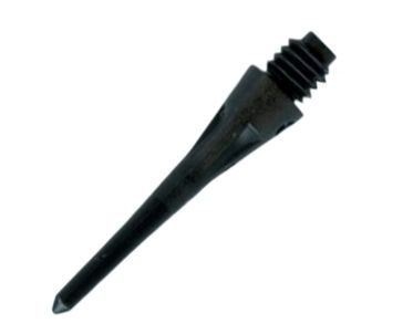 Approximately 40 Condor Soft Tip Points - black