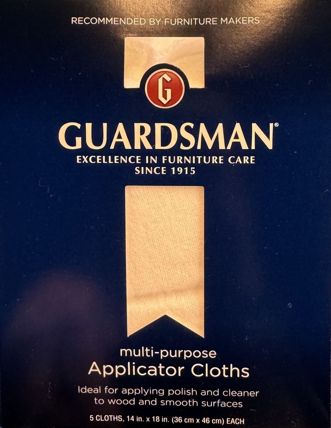 Guardsman applicator cloths