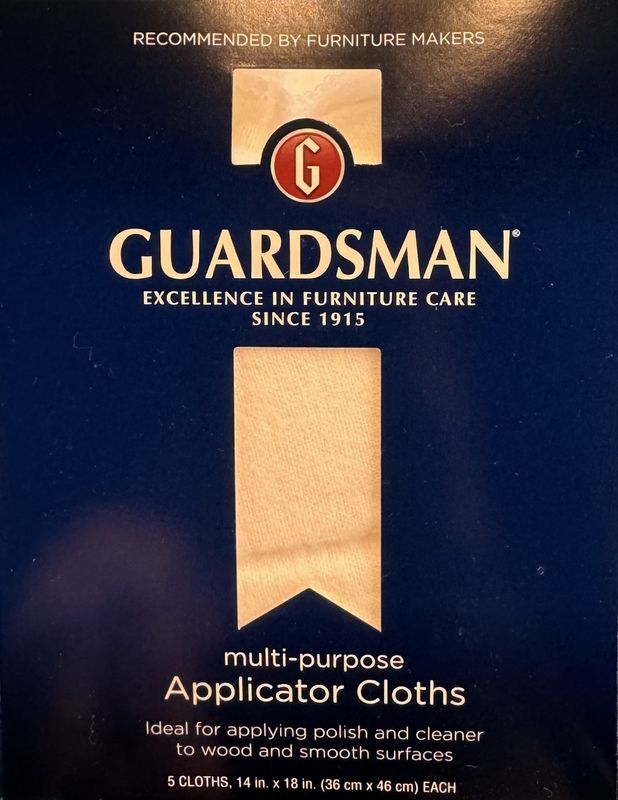 Guardsman applicator cloths