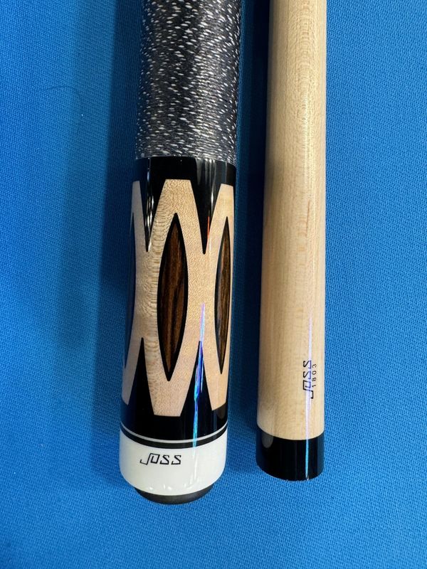 JOSS LJ20 Butt is Bocote Wood Maple/Bocote Wood Inlays wrapped in Irish Linen