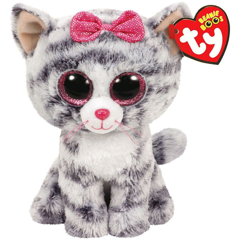 Beanie Boos Kiki Kitten Cat 6&quot; Plush Stuffed Animal