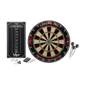 LEAGUE PRO SISAL DARTBOARD SET