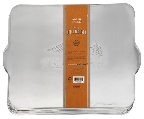 TRAEGER DRIP TRAY LINER - 5 PACK - PRO 575 / 22 series