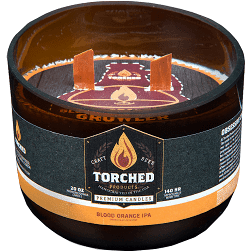 Torched Growler Candle - Blood Orange 28oz