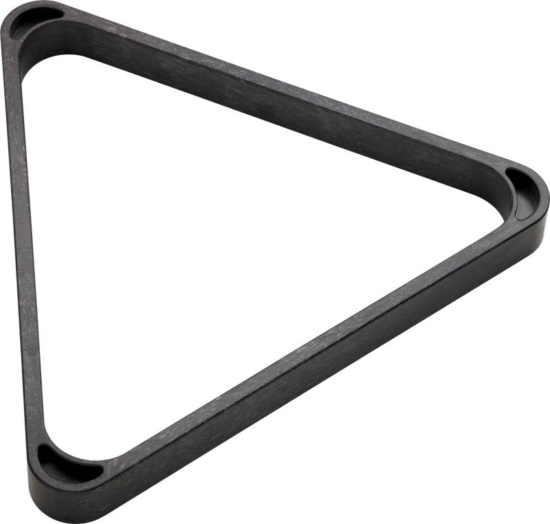 Black Heavy Duty Plastic Triangle 8  Ball Rack