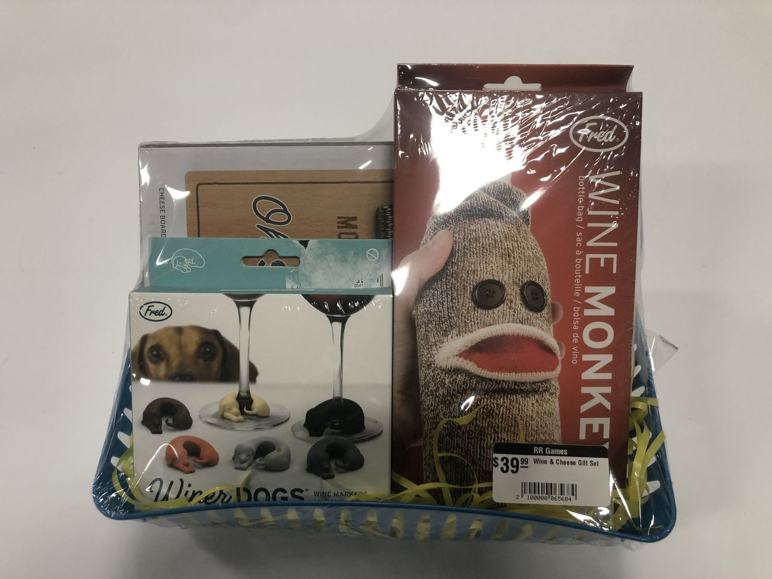 Wine &amp; Cheese Gift Set