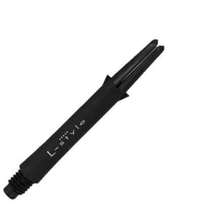 L STYLE L-shaft Carbon Locked Dart Shafts Short Inbetween BLACK