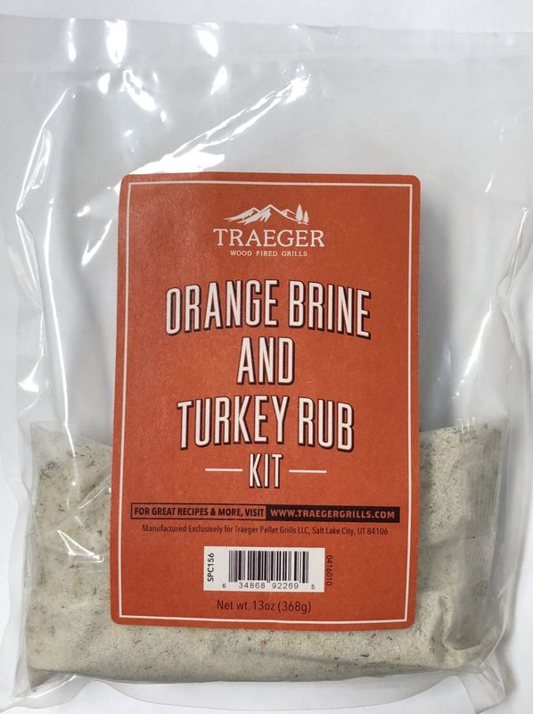 ORANGE BRINE AND TURKEY RUB KIT