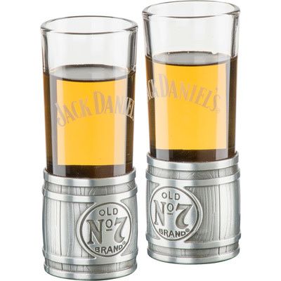 JD Jack Daniels Metal Barrel Shooter Set
