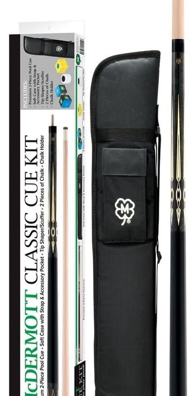 MCDERMOTT CLASSIC CUE STICK CASE KIT 4 KIT4