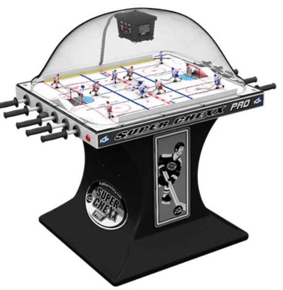 Standard Home Version Super Chexx w/ Black Base Bubble Hockey