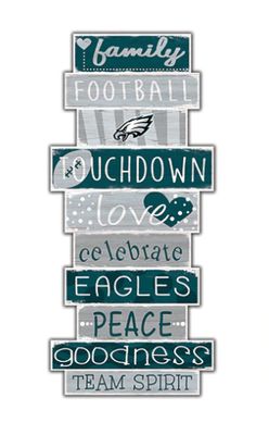 Celebration Stack 24in 0928- Philadelphia Eagles Sign