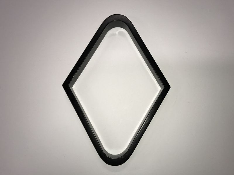 9 Ball Wooden Rack Diamond - Black