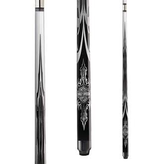 HARLEY DAVIDSON HD TRIBAL 2PC GRAPHITE CUE STICK 19 oz