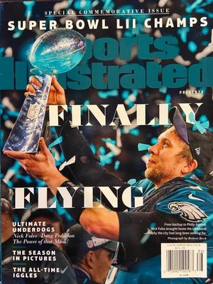 Philadelphia Eagles SBLII Champs Sports Illustrated Magazine Foles