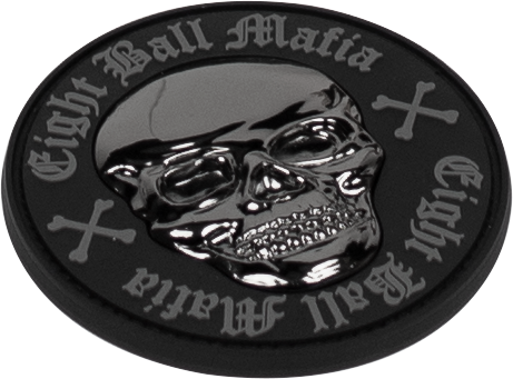 Chrome Skull Eight Ball Mafia PMEBM02 Pocket Marker