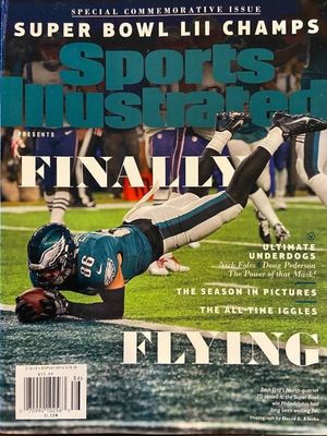 Philadelphia Eagles SBLII Champs Sports Illustrated Magazine Ertz