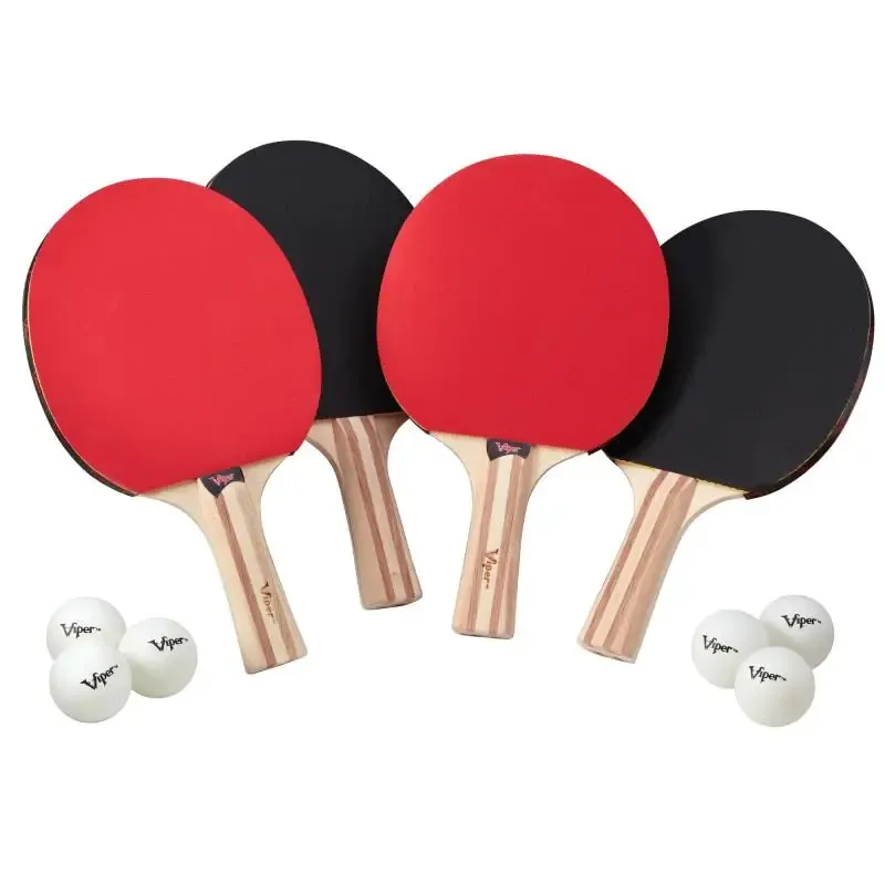 Viper Two Star Tennis Table Four Paddle and Six Ball Ping Pong Set