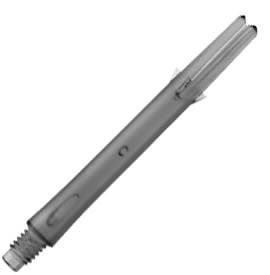 L-Style L-Shaft Locked Dart Shafts - Medium Clear Black