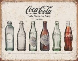 TN531 Coca Cola Soda Bottle Tin Sign