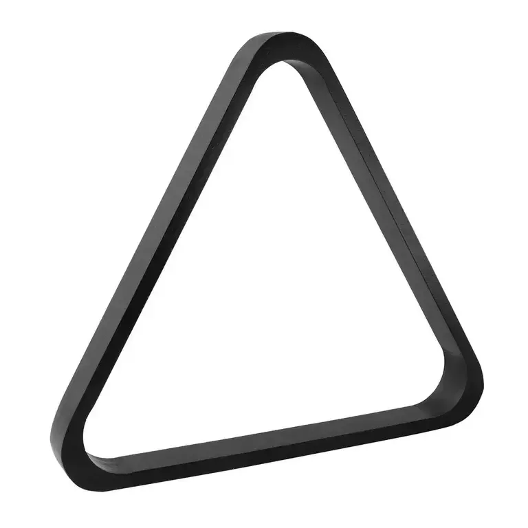 Black 8 BALL Wooden BALL RACK TRIANGLE
