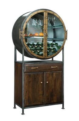 695-236 Howard Miller Rob Roy Wine &amp; Bar Cabinet
