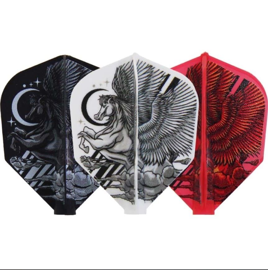 8 Flight Hideaki Hasumi Dart Flights - No 6 Shape