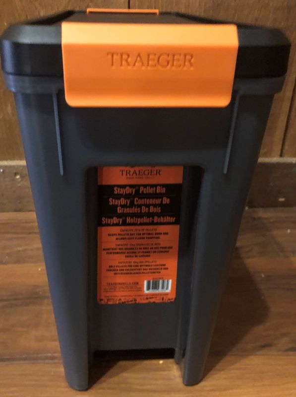 STAYDRY Pellet Storage Bin and Lid BAC615 BAC637