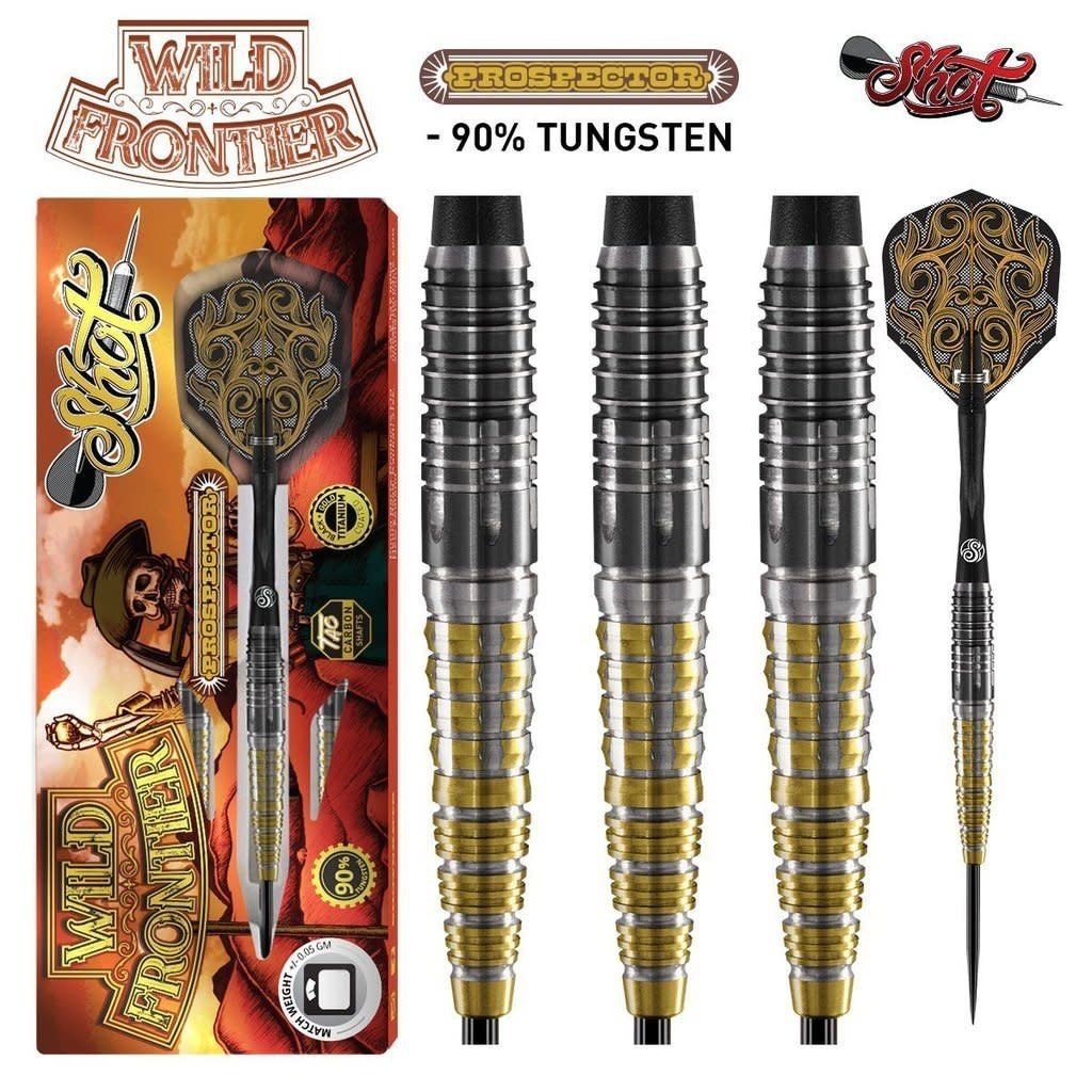 Wild Frontier - Prospector - Steel Tip Dart Set- 90% Tungsten - 25gm