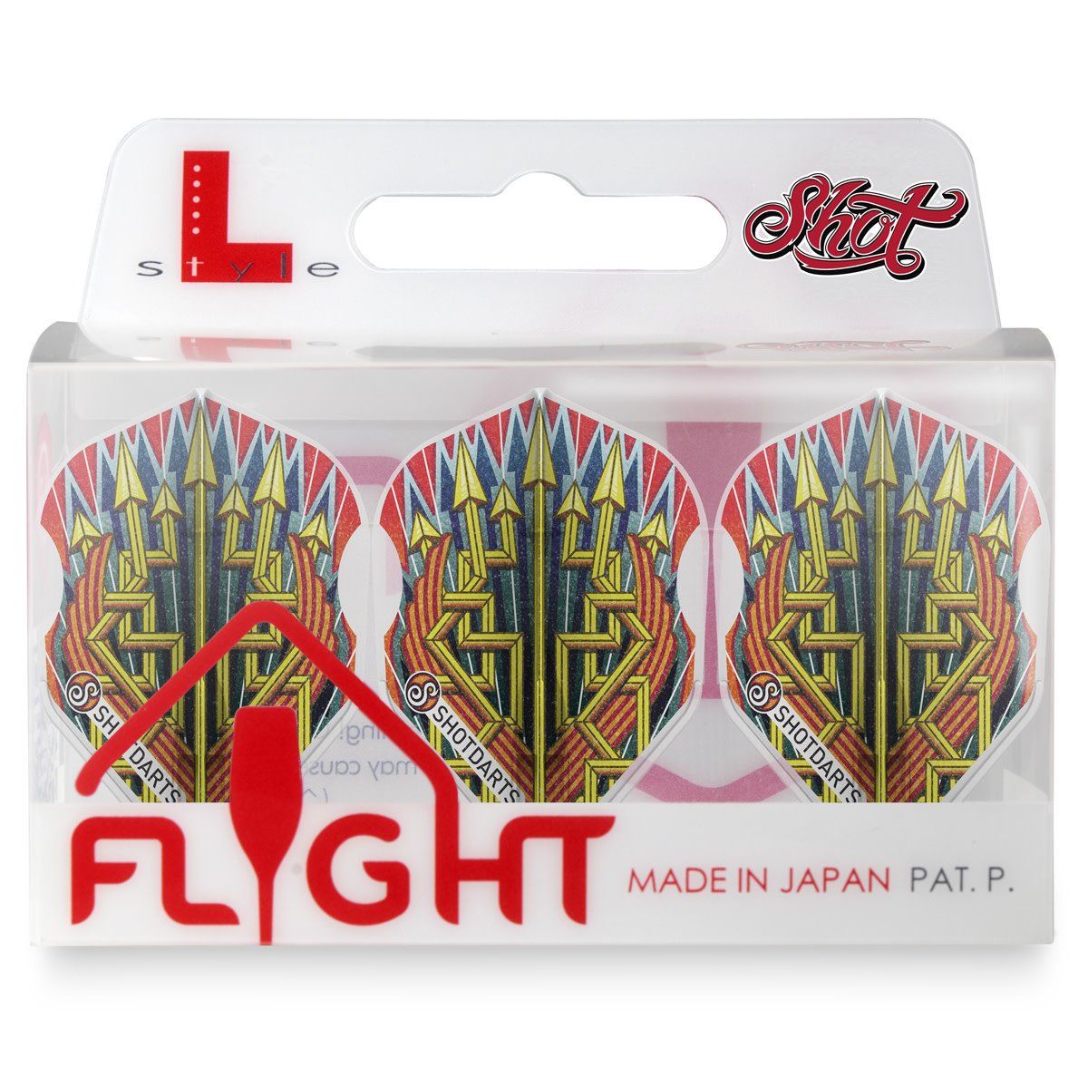 SHOTS DARTS LEGION L-STYLE FLIGHTS