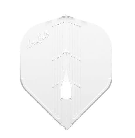 L-style Pro Kami Dart Flights - L1 / Standard White