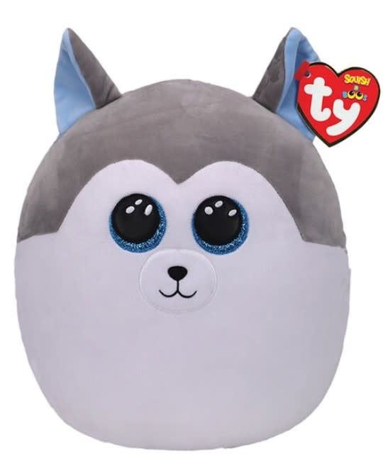 TY Squish Slush the Husky Plush Dog Super Soft Stuffed Animal