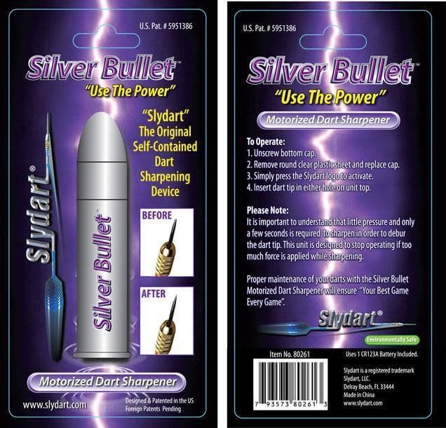 SHOT SILVER BULLET MOTORIZED DART SHARPENER