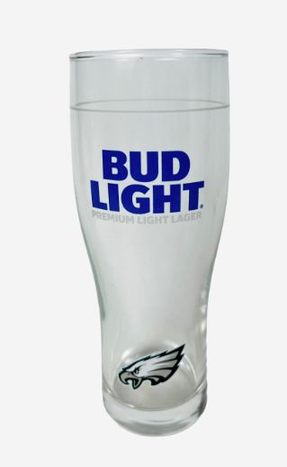 Budlight Eagles Glass
