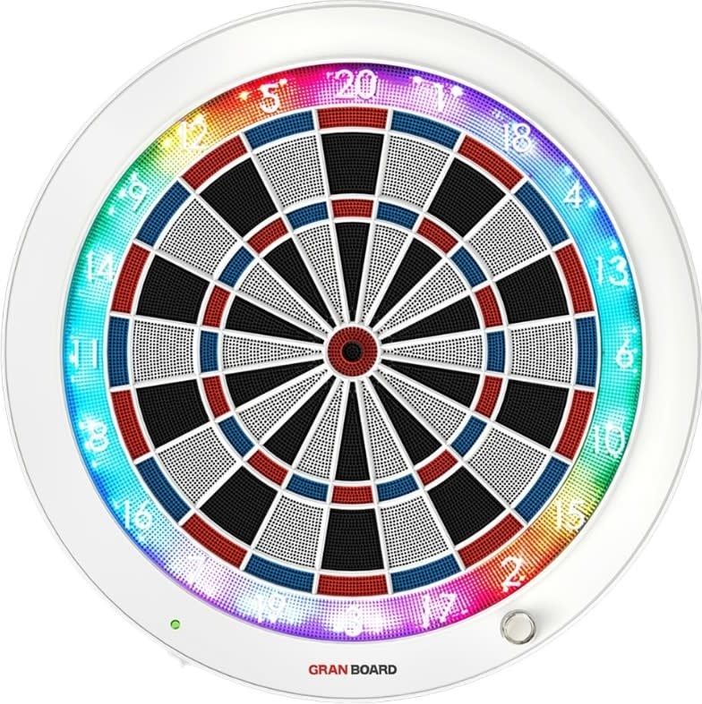 Gran Board GBS3 Bluetooth Electronic Dartboard Limited Edition White