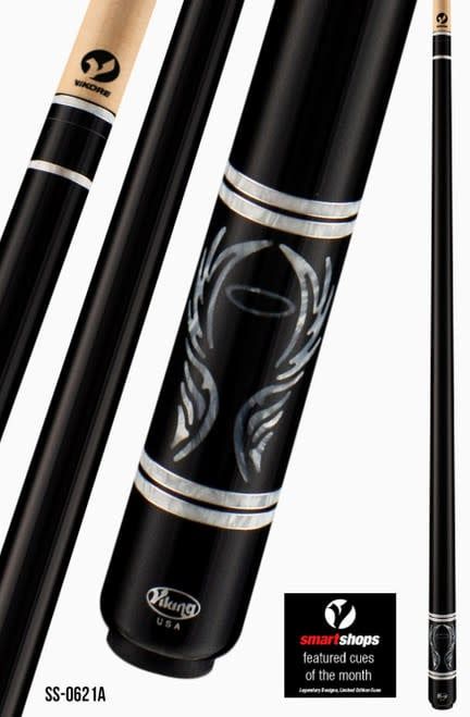 Viking Limited Edition SS0621A Black Cue Stick 11.75mm