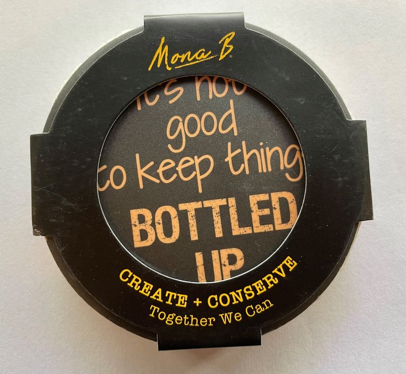 IT&#39;S NOT GOOD TO KEEP THINGS BOTTLED UP 4PK COASTER SET